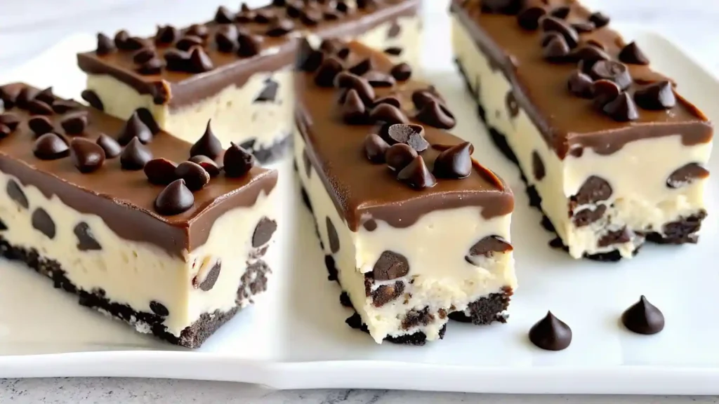 Chocolate Chip Cheesecake Bars