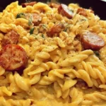 Creamy Cajun Sausage Pasta
