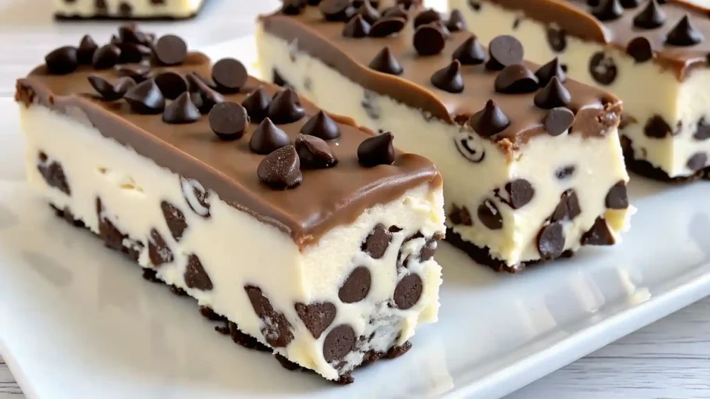 Chocolate Chip Cheesecake Bars