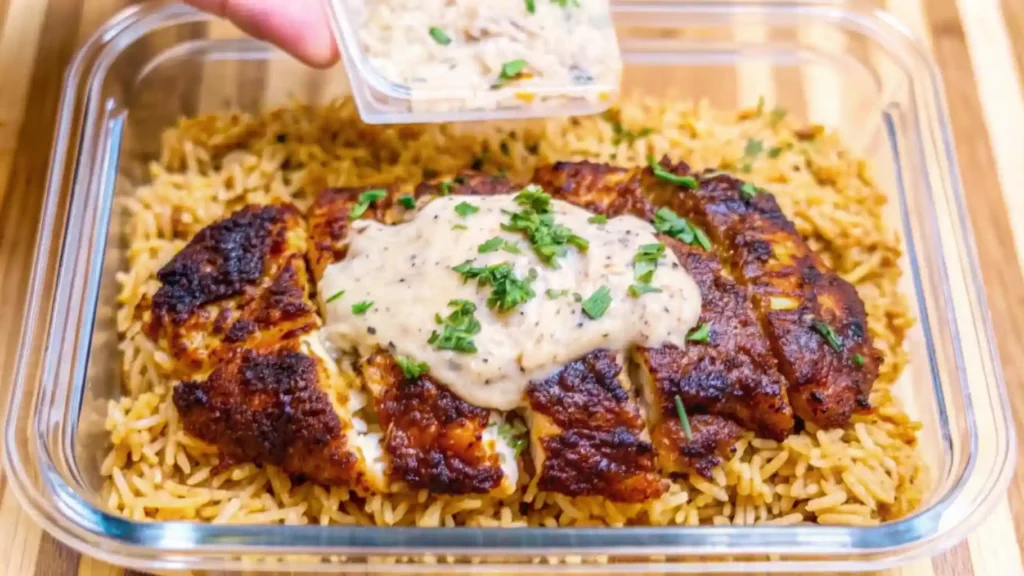 creamy-cajun-chicken-rice-high-protein-healthy-dinner