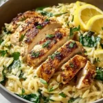 Lemon Chicken Orzo