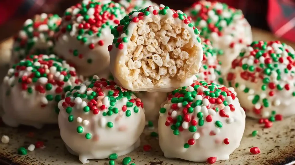 Christmas Rice Crispy Treats