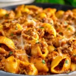 Creamy Beef and Shells