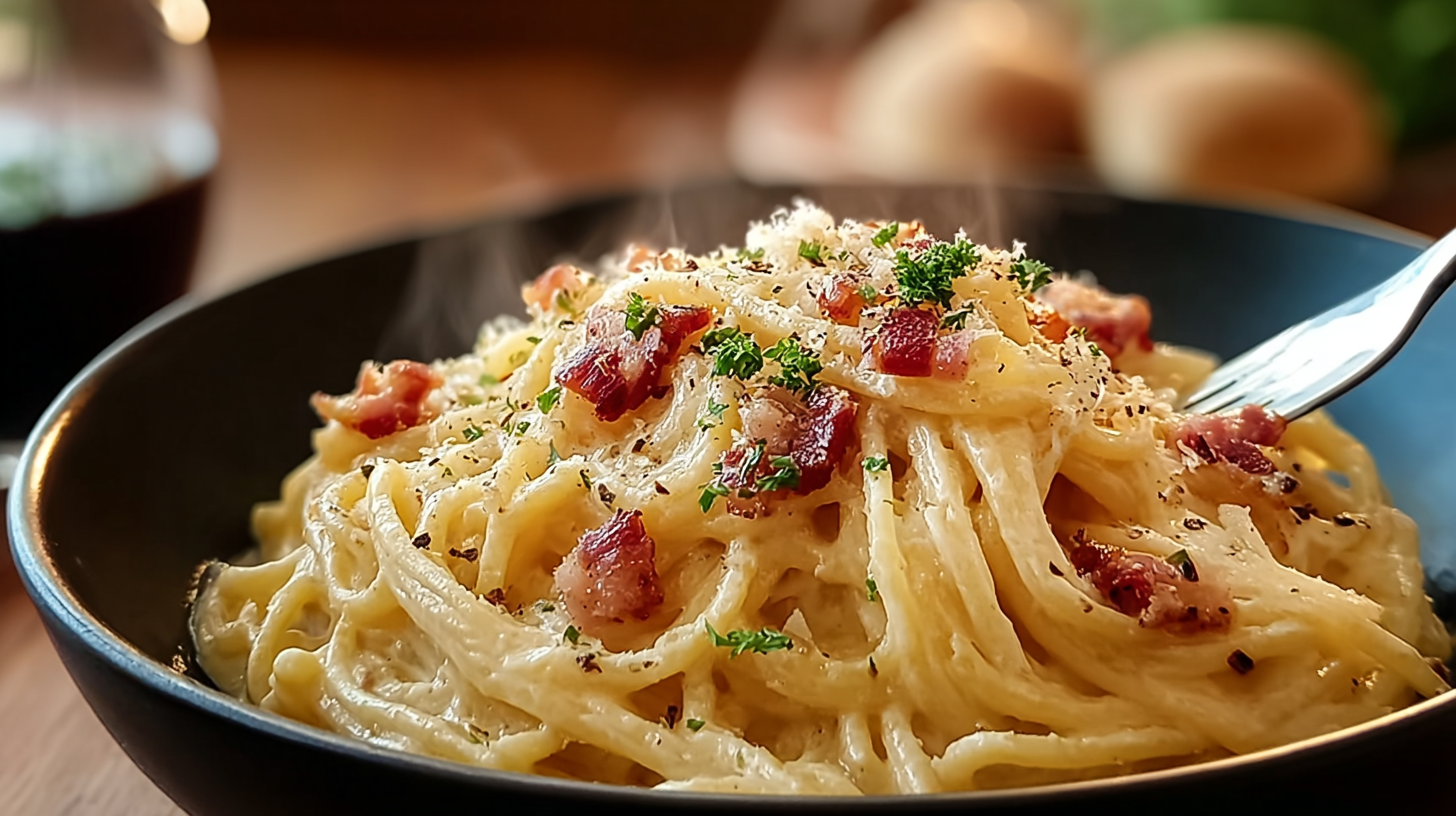 Bacon Carbonara Pasta