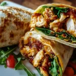 Sweet Chili Chicken Wraps