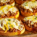 Garlic Bread Sloppy Joes