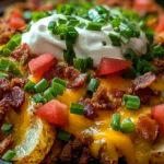 Cheesy Taco Potatoes
