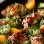 Jalapeno Peach Chicken