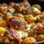 Garlic Parmesan Chicken and Potatoes (One-Pan Dinner)