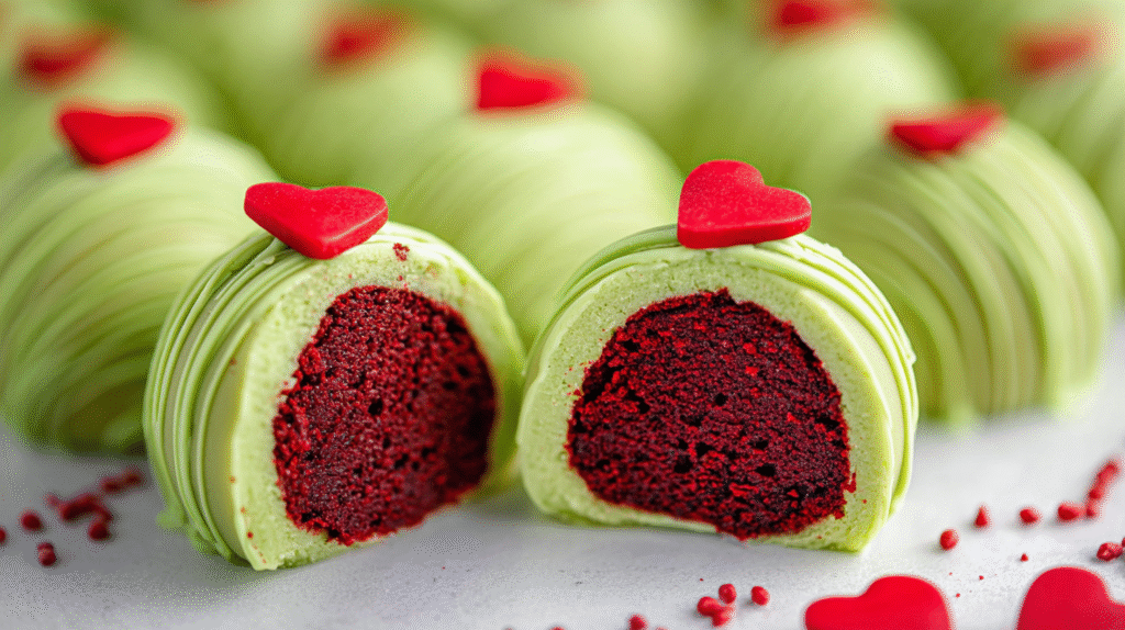Grinch Oreo Balls