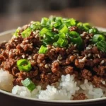 Delicious Korean Ground Beef Bowl (Quick & Easy)