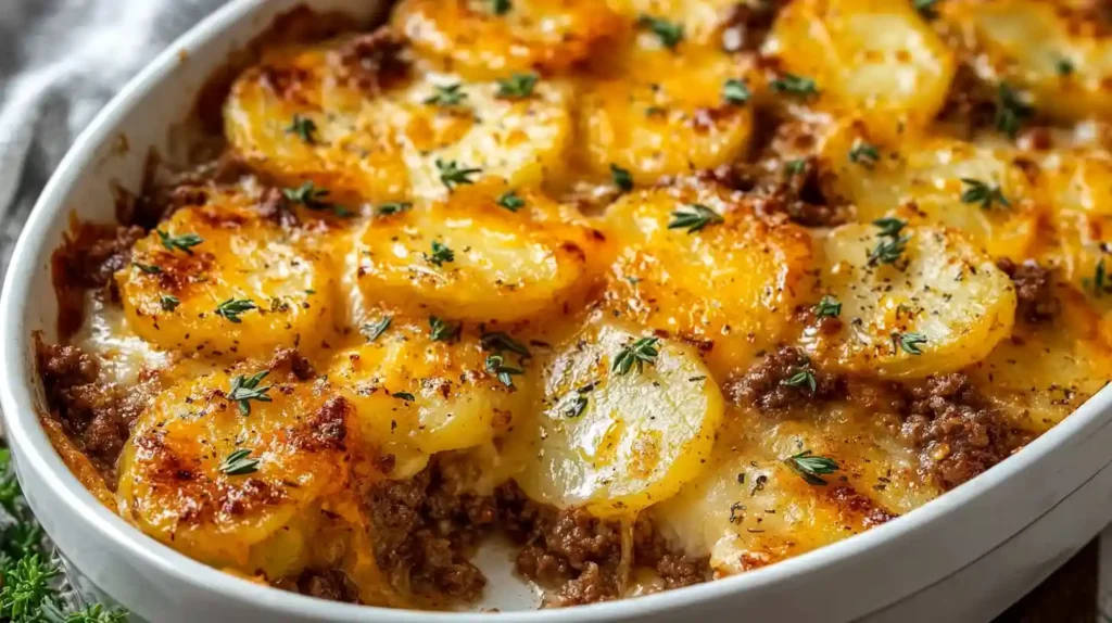 Hobo Casserole Ground Beef