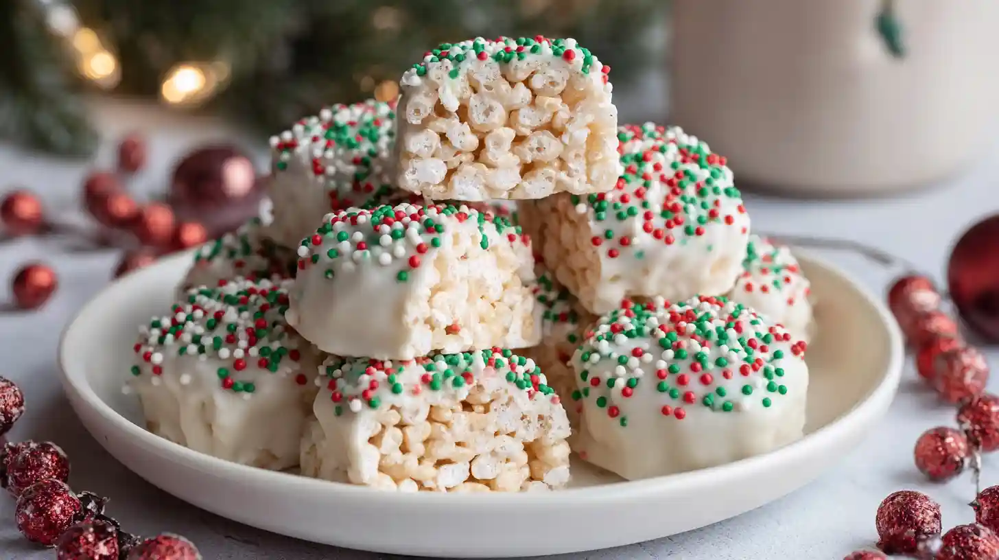 Christmas Rice Crispy Treats