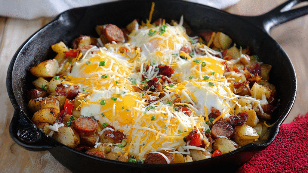 Loaded Breakfast Skillet