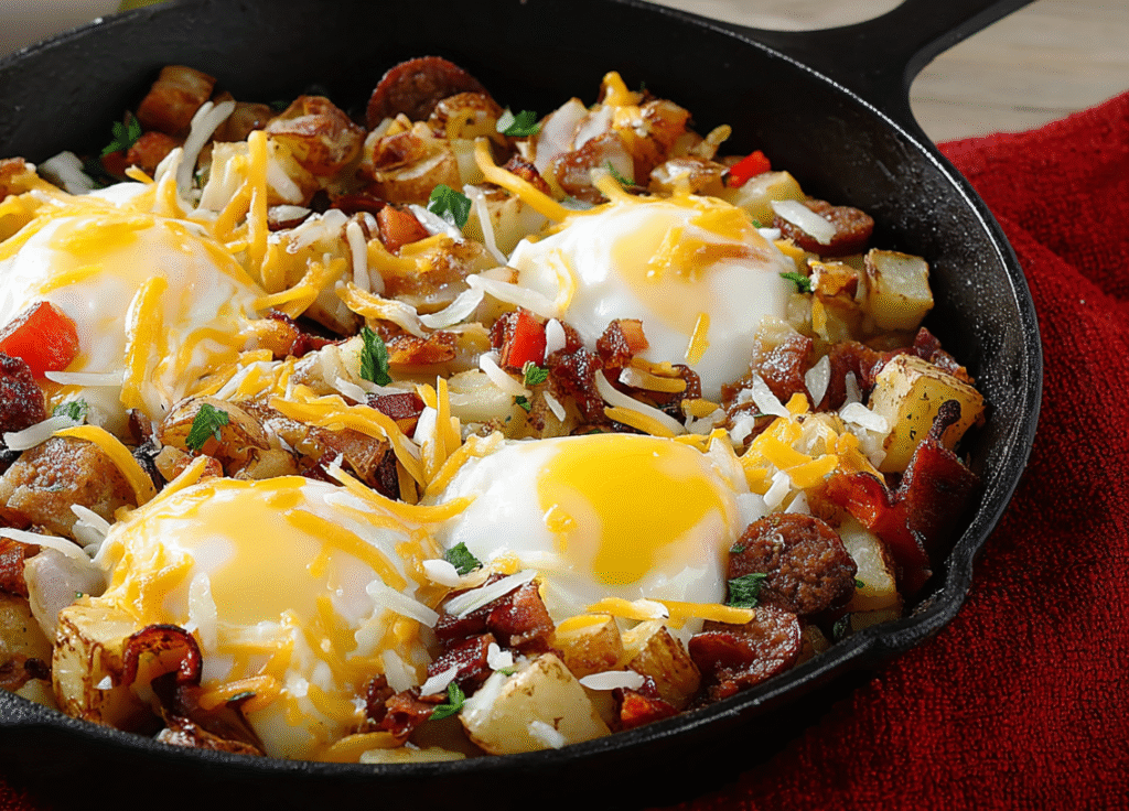 Loaded Breakfast Skillet