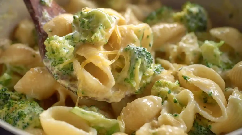 One Pot Healthy Broccoli Mac and Cheese