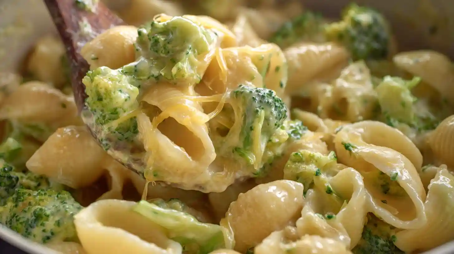 One Pot Healthy Broccoli Mac and Cheese