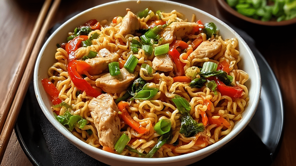 Chicken Ramen Stir Fry