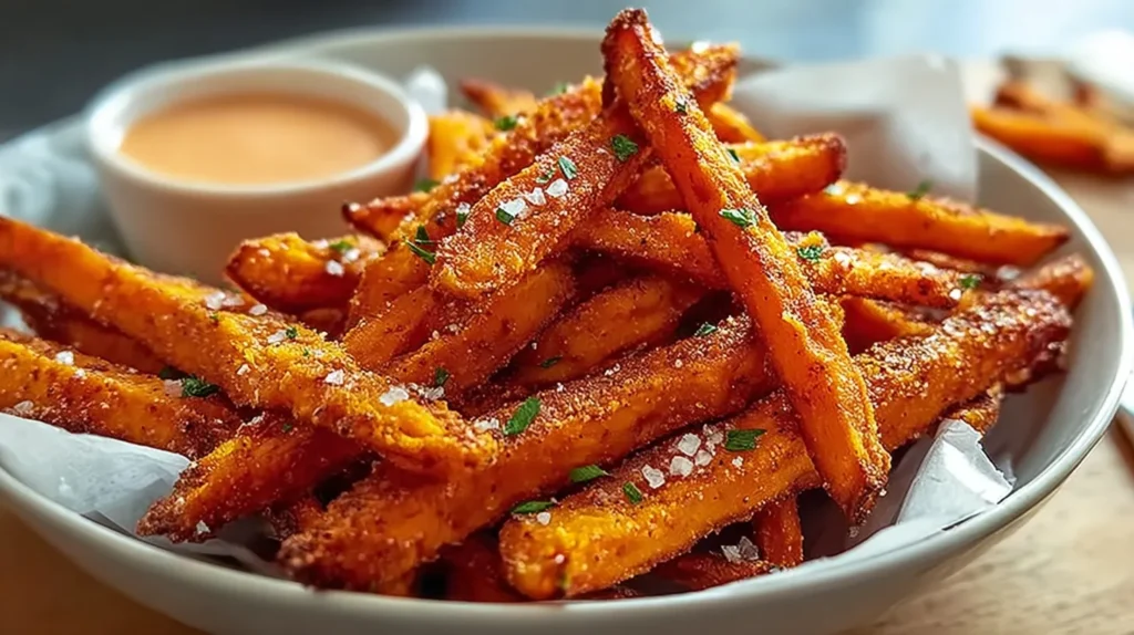 Crispy Oven Baked Sweet Potato Fries