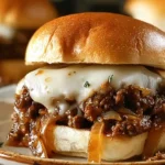 Irresistible French Onion Beef Sloppy Joes