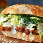 Crispy Chicken Caesar Sandwich