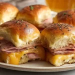 Baked Ham and Cheese Sliders
