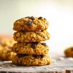 Soft and Chewy Pumpkin Oat Cookies