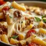 Cheesy Rotel Pasta Bake