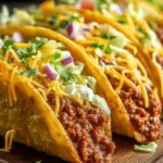 Oven Baked Cheesy Tacos