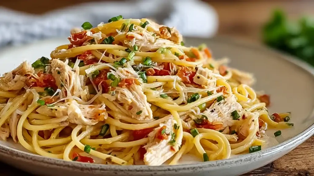 Monterey Chicken Spaghetti