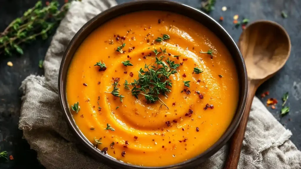 Sweet Potato and Carrot Soup