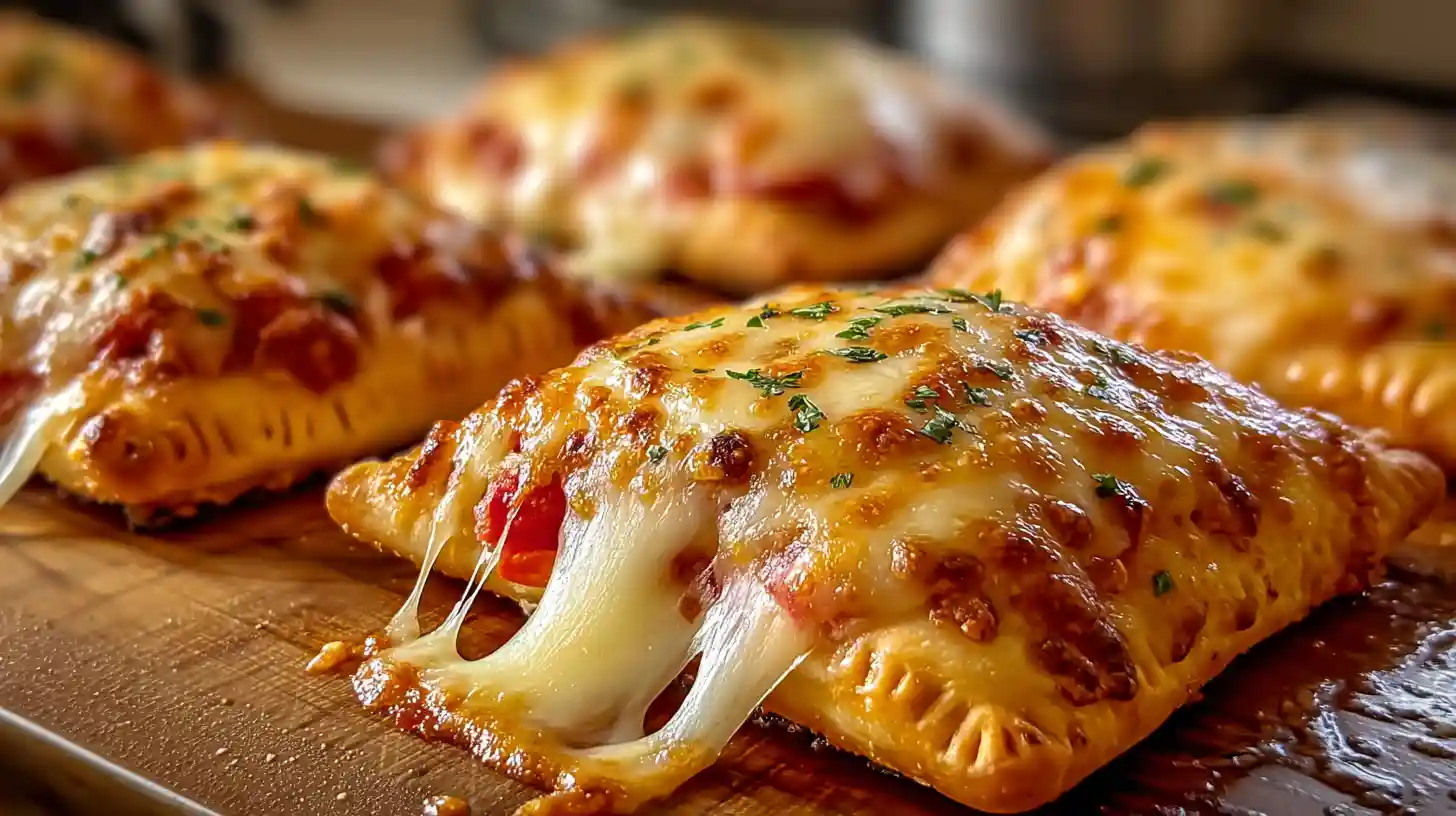 Cheesy Pizza Pockets