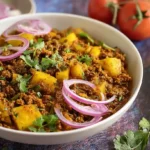 Aloo Keema Ground Beef And Potato Curry