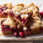 Cranberry Crumble Bars
