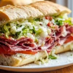 Italian Grinder Salad Sandwich