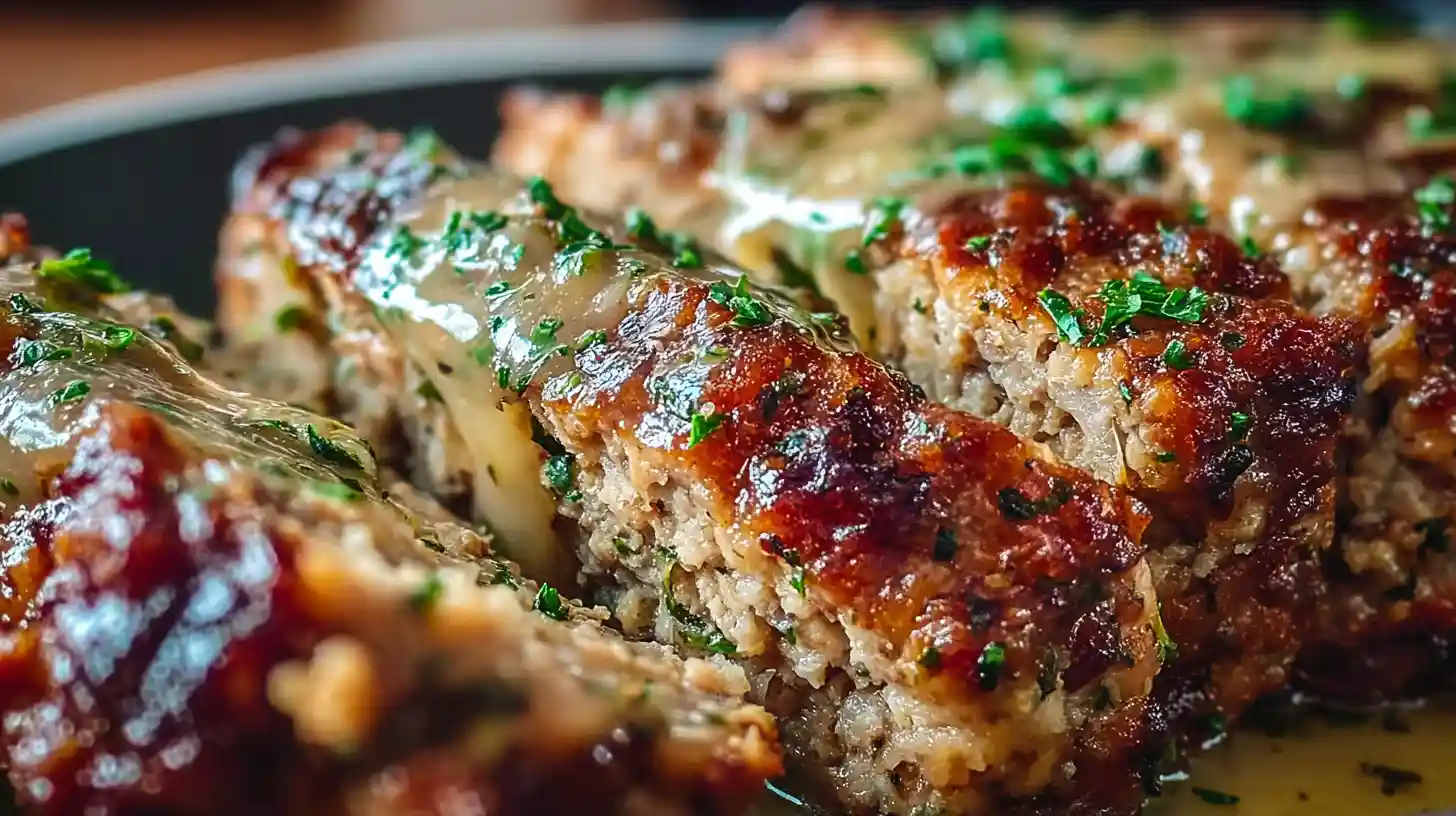 Garlic Parmesan Meatloaf