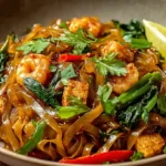 Irresistible Street Style Thai Drunken Noodles